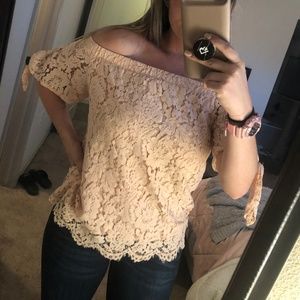 Lace Off Shoulder